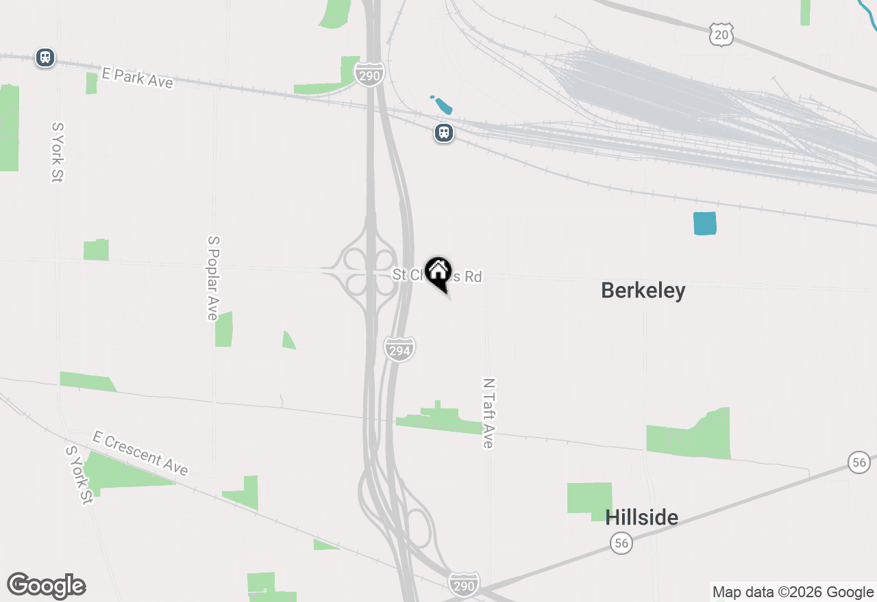 Map of 1425 Atwood Avenue, Berkeley, IL 60163