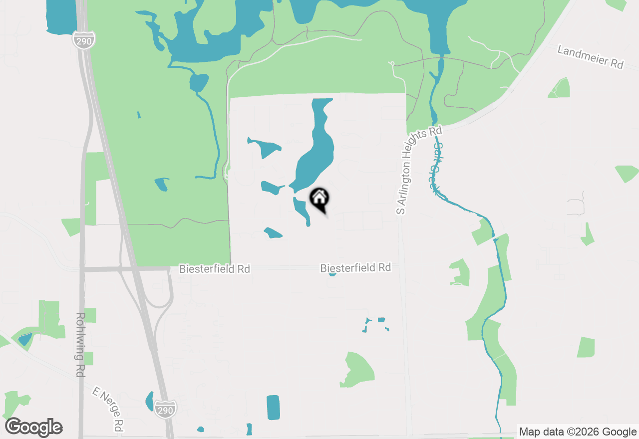 Map of 720 Wellington Avenue #117, Elk Grove Village, IL 60007