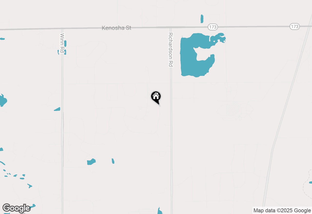 Map of 9817 N Hunters Lane, Spring Grove, IL 60081