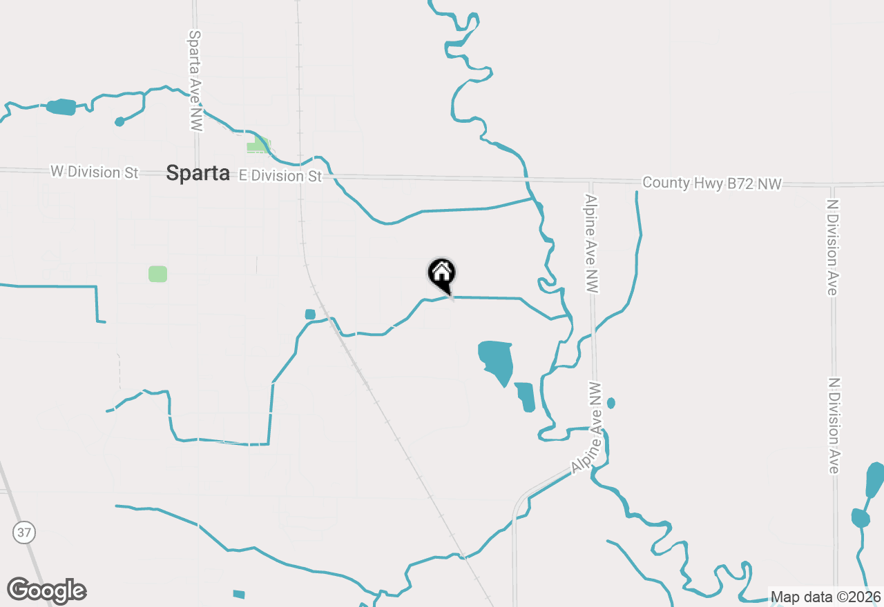 Map of 531 Hill Valley Lane, Sparta, MI 49345