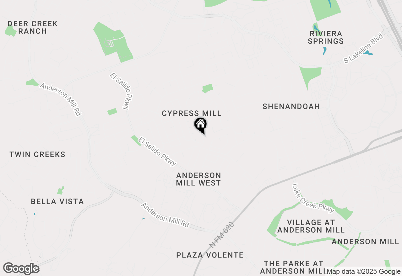 Map of 1431 Spiderlily Vw, Cedar Park, TX 78613