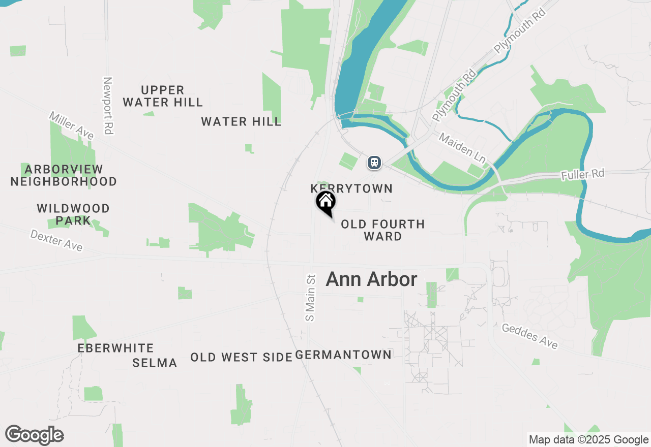 Map of 327 Braun Court, Ann Arbor, MI 48104