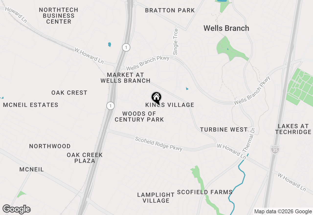 Map of 2632 Century Park Blvd #62, Austin, TX 78727