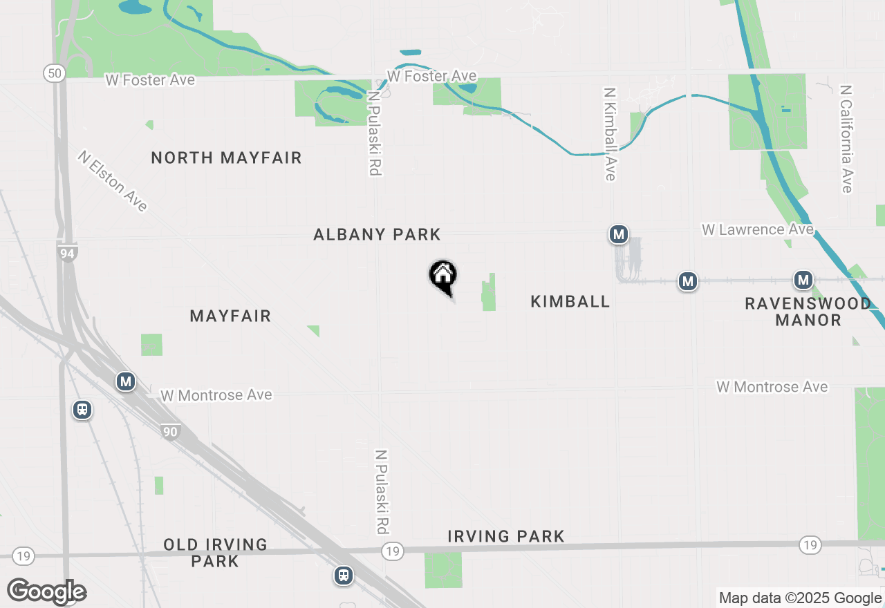 Map of 4609 N Avers Avenue, Chicago, IL 60625