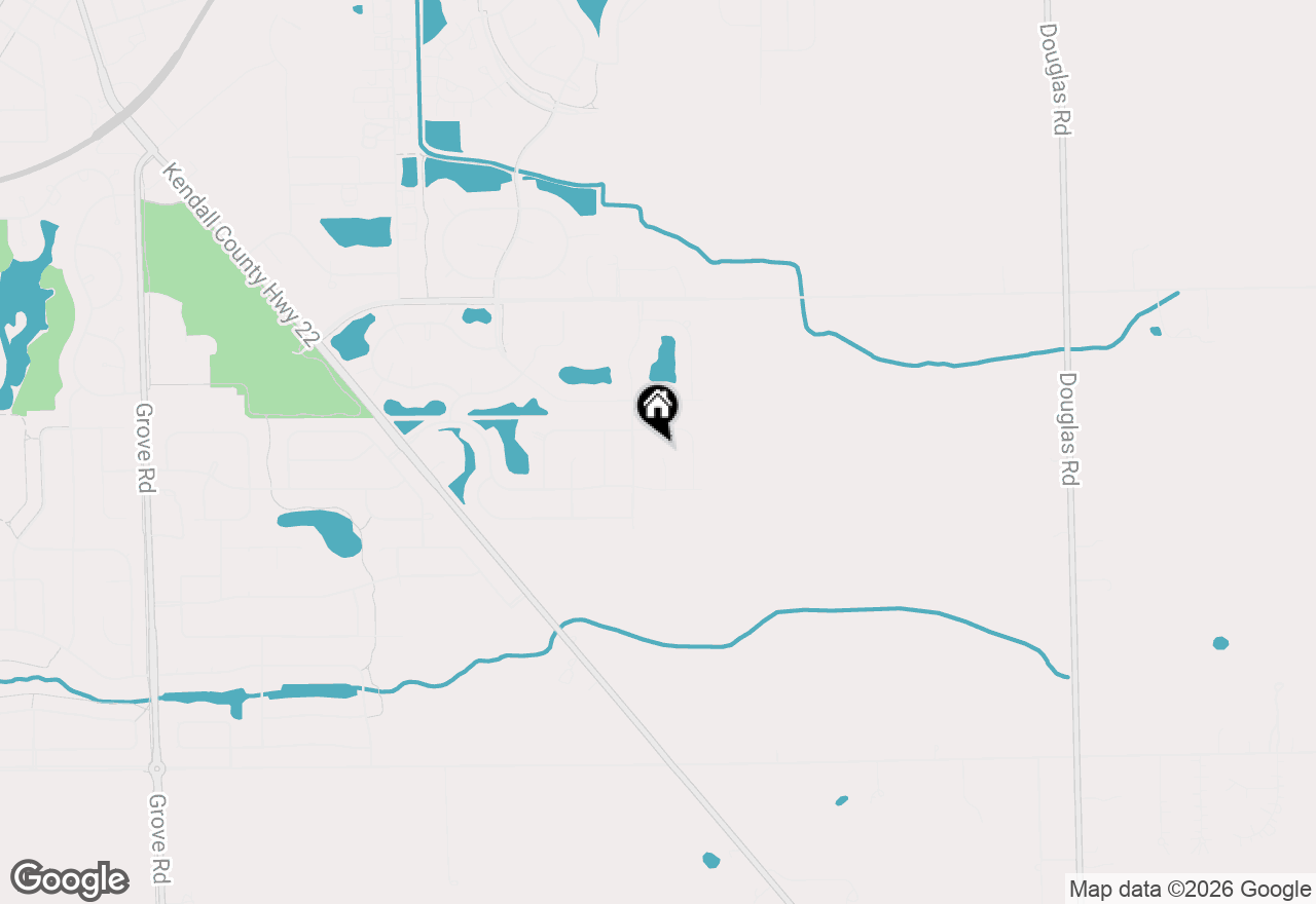Map of (Address confidential), Oswego, Illinois 60543