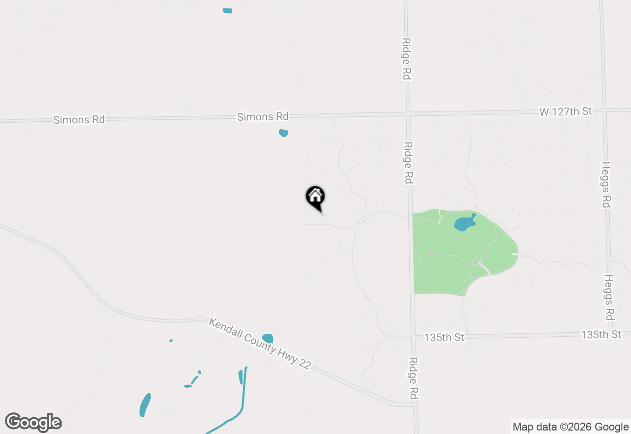 Map of 13008 Timber Wood Circle, Plainfield, IL 60585