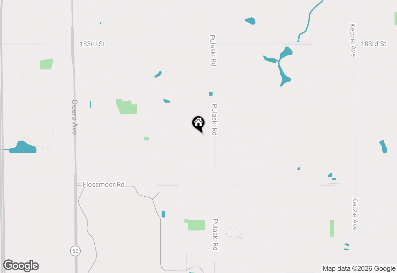 Map of (Address confidential), Country Club Hills, Illinois 60478