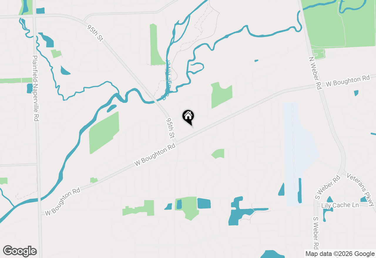 Map of 148 Beaver Creek Drive, Bolingbrook, IL 60490