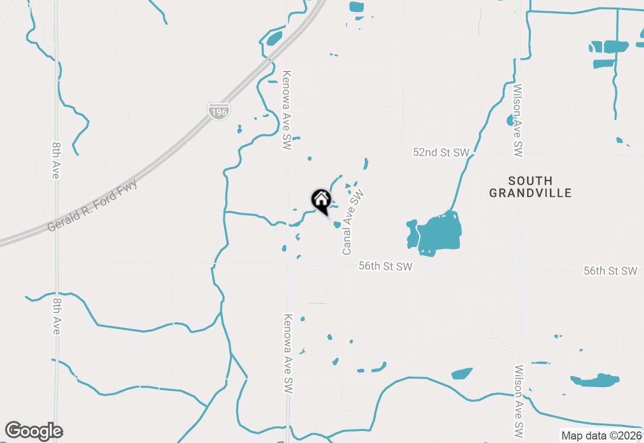 Map of 5454 Albright Avenue Sw #46, Grandville, MI 49418