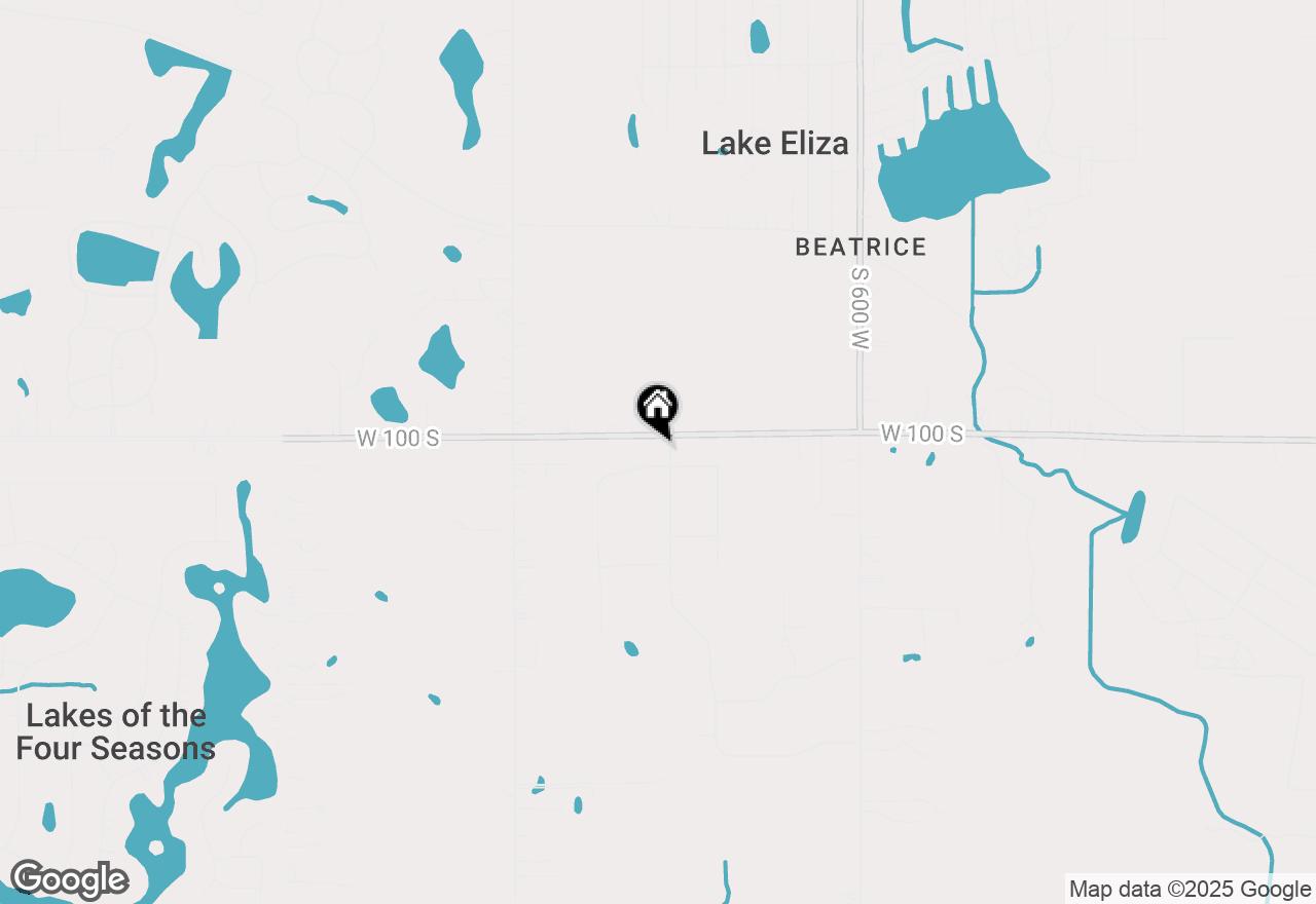 Map of 641 Allegheny Drive, Hebron, IN 46341