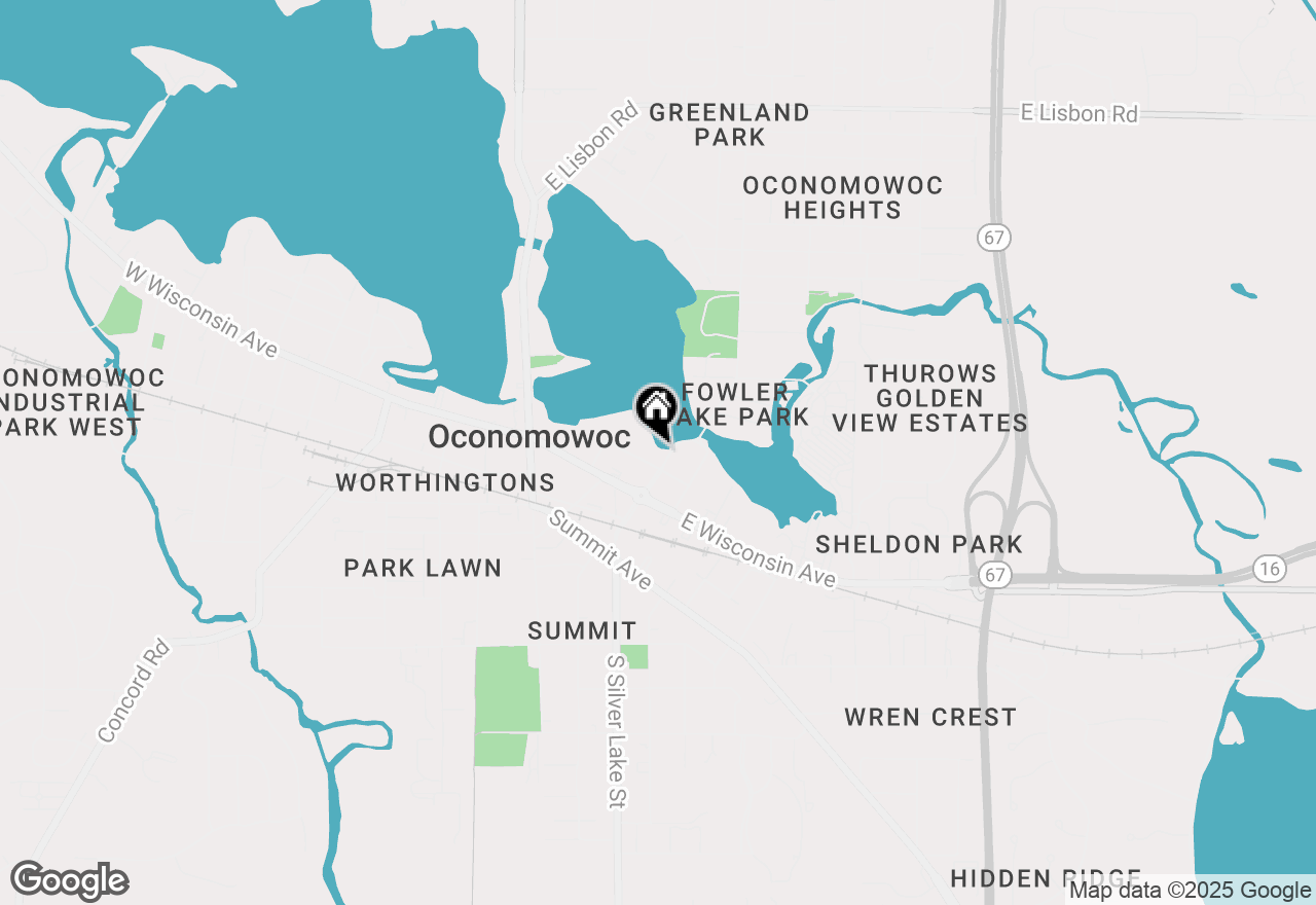 Map of 320 E Pleasant St #202, Oconomowoc, WI 53066