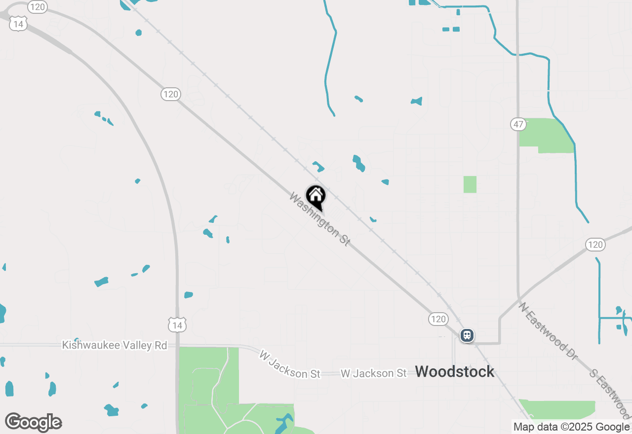 Map of 765 Washington Street, Woodstock, IL 60098