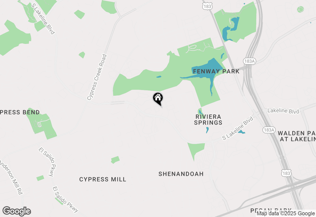 Map of 2214 S Lakeline Blvd #113, Cedar Park, TX 78613