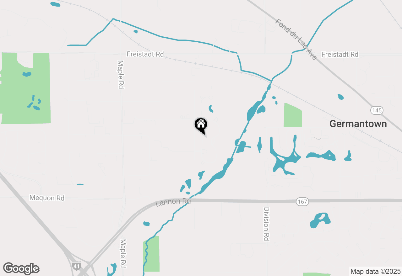 Map of W179N11601 Blackstone Cir #13, Germantown, WI 53022