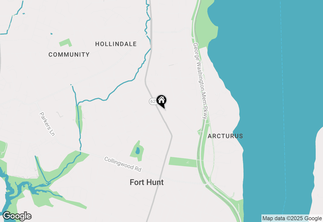 Map of 7911 Fort Hunt Road, Alexandria, VA 22308