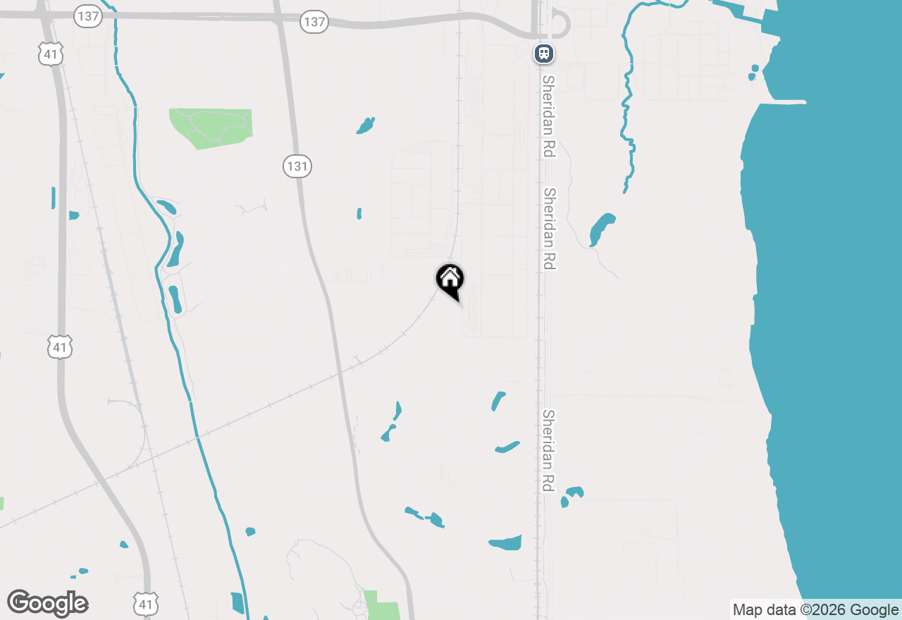 Map of 209 Rivers Drive, Lake Bluff, IL 60044
