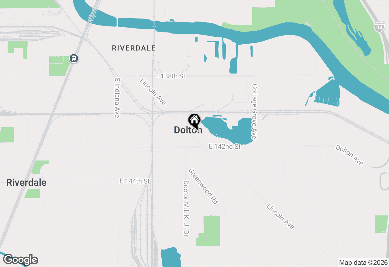 Map of 14117 Lincoln Avenue, Dolton, IL 60419