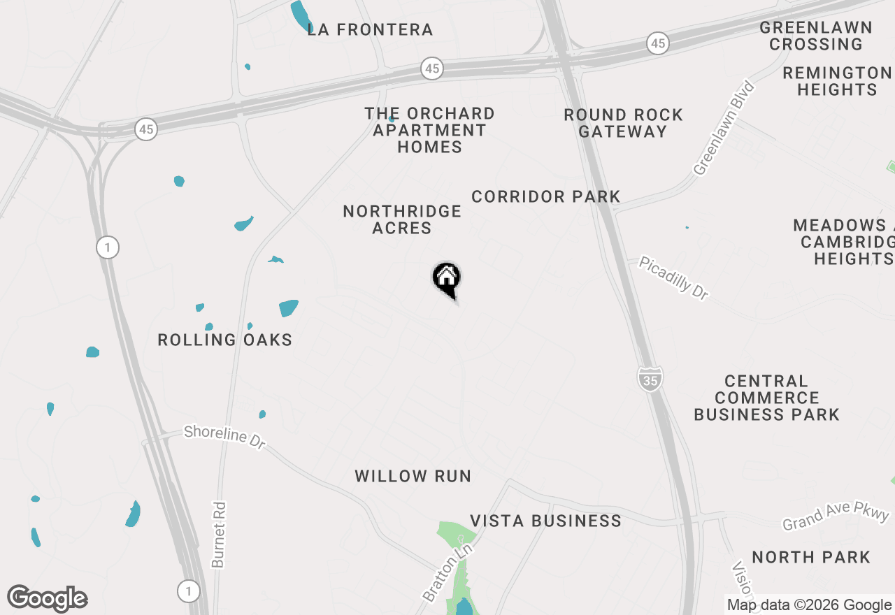 Map of 16010 Canberra Trl, Austin, TX 78728