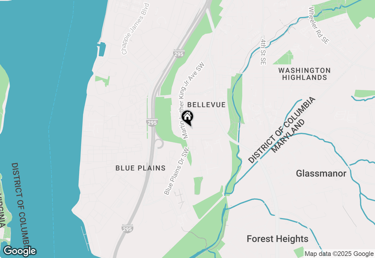 Map of 141 Galveston Place Sw, Washington, DC 20032