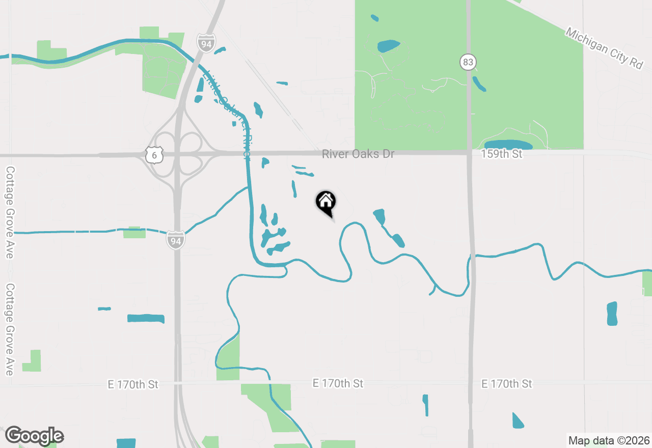 Map of 400 Park Avenue #211, Calumet City, IL 60409