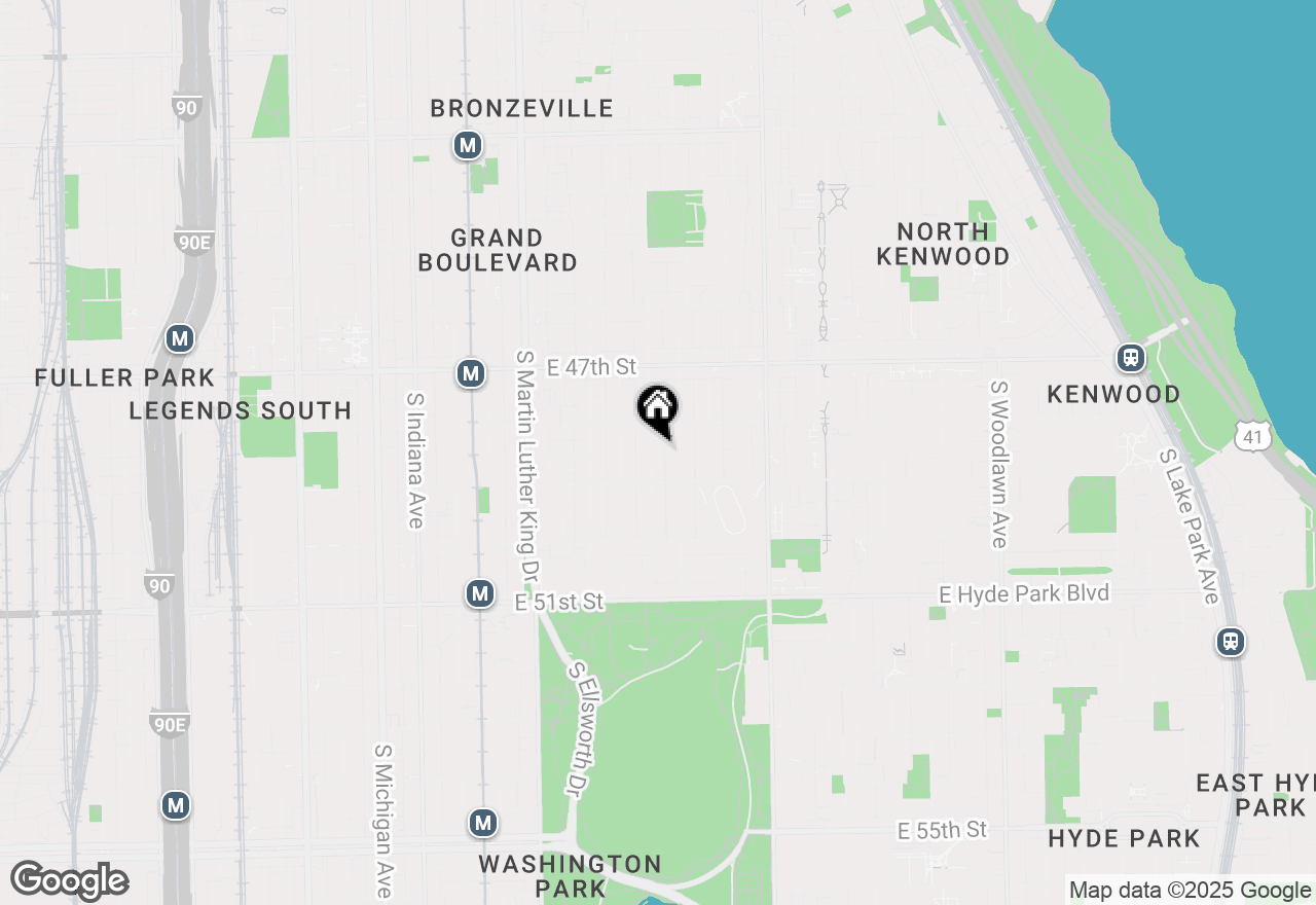 Map of 4827 S Saint Lawrence Avenue, Chicago, IL 60615