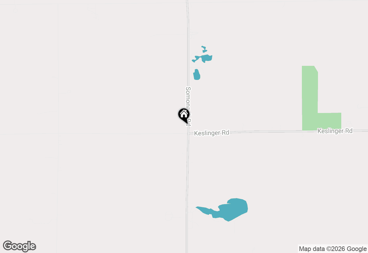 Map of 17093 Somonauk Road, Dekalb, IL 60115