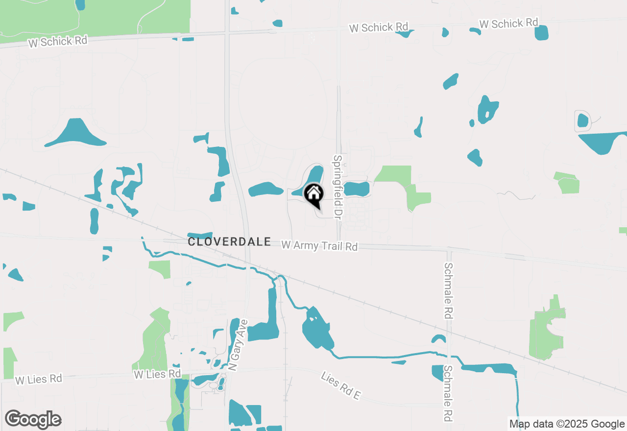 Map of 241 Stonington Drive, Bloomingdale, IL 60108