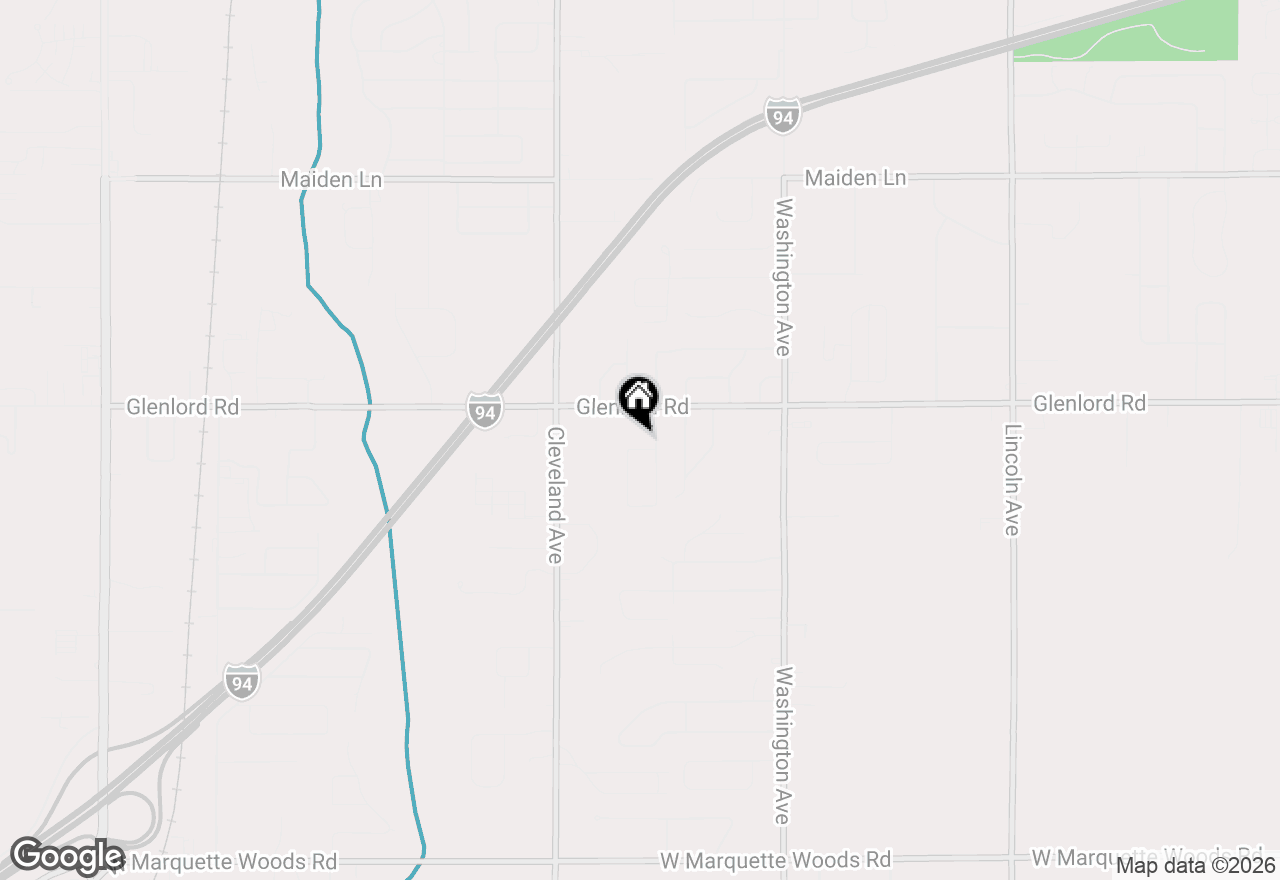 Map of 1553 Kipling Court, St. Joseph, MI 49085