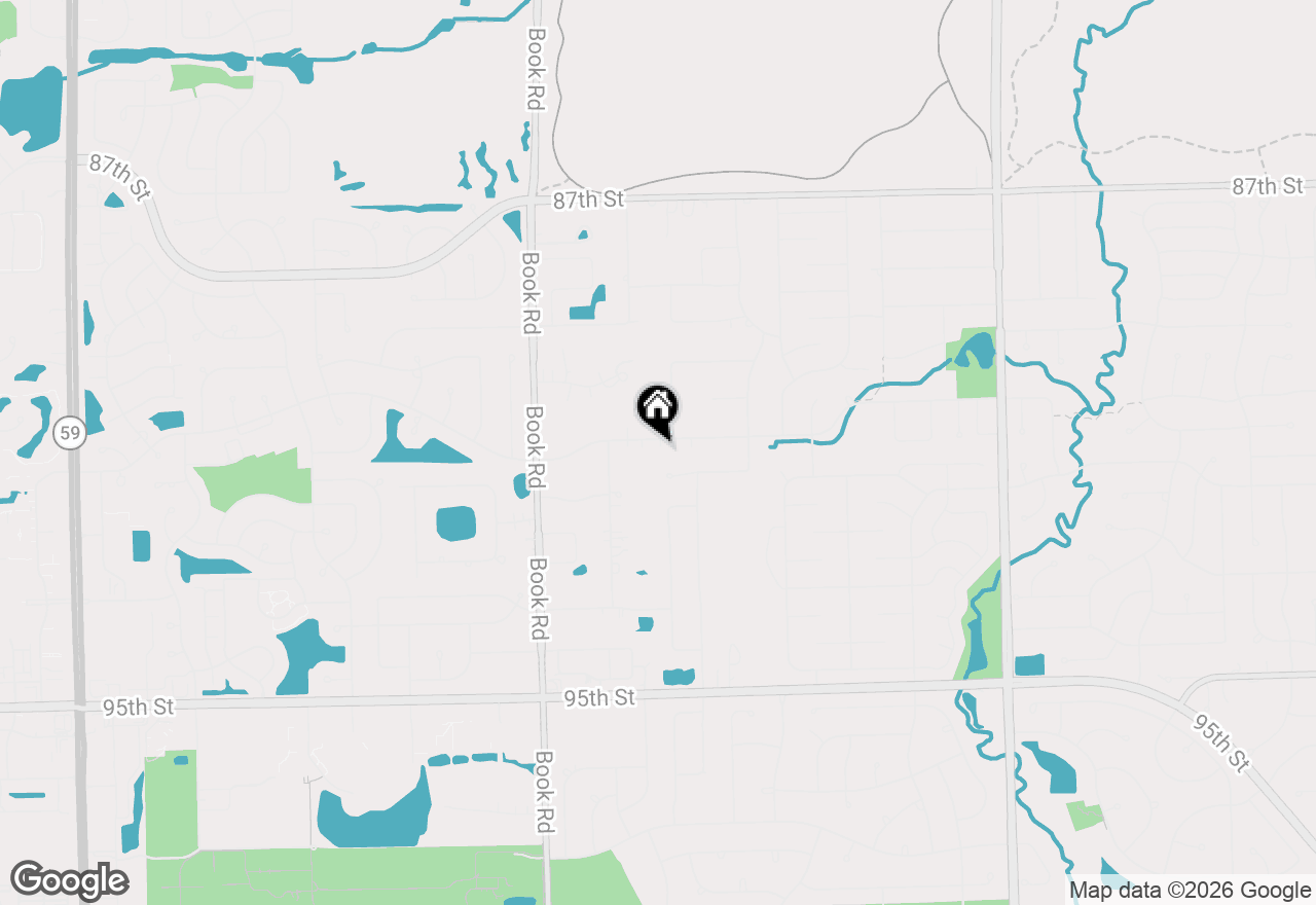 Map of 28W587 Leverenz Road, Naperville, IL 60564