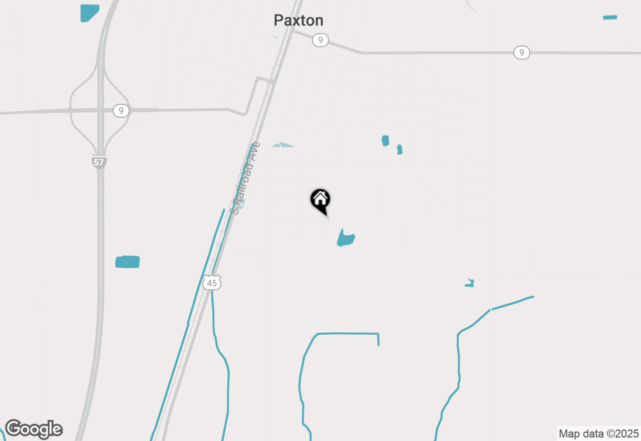 Map of 1010 S Washington Street, Paxton, IL 60957