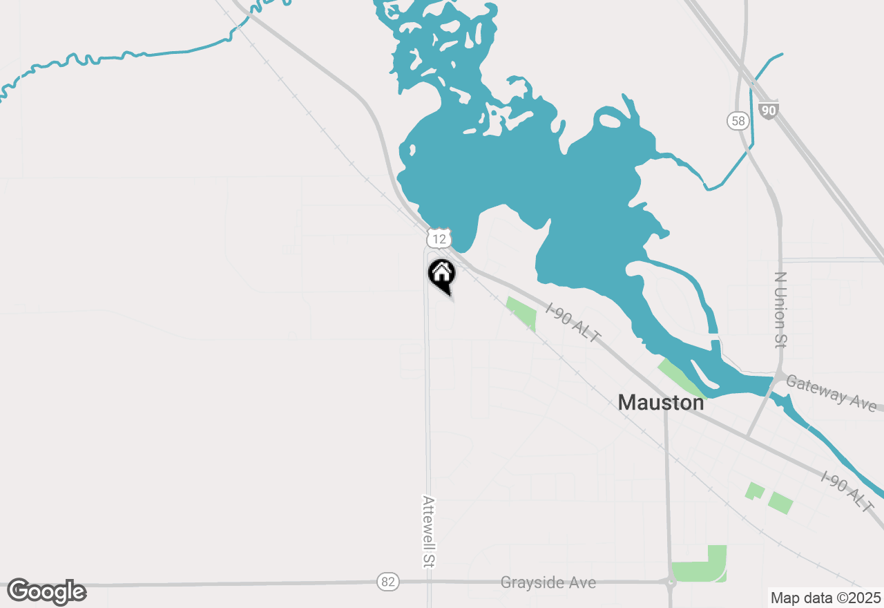 Map of 134 Attewell Street #24, Mauston, WI 53948