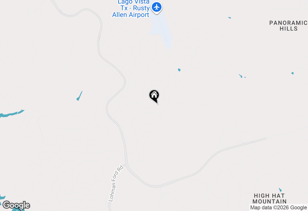 Map of 8303 Tombstone Cv, Lago Vista, TX 78645