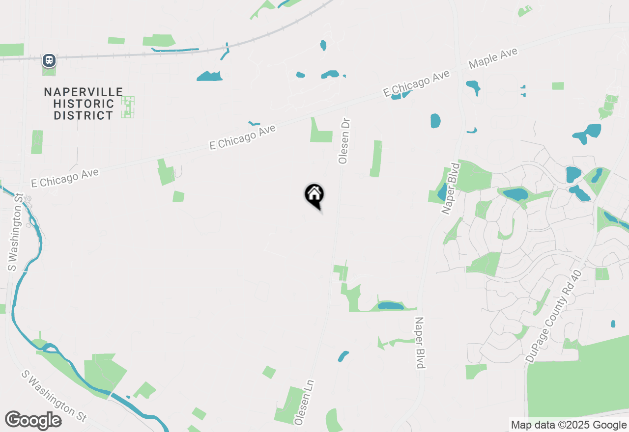 Map of 1235 Cheshire Avenue, Naperville, IL 60540