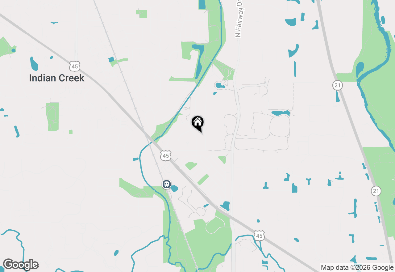 Map of 315 Barn Swallow Lane, Vernon Hills, IL 60061