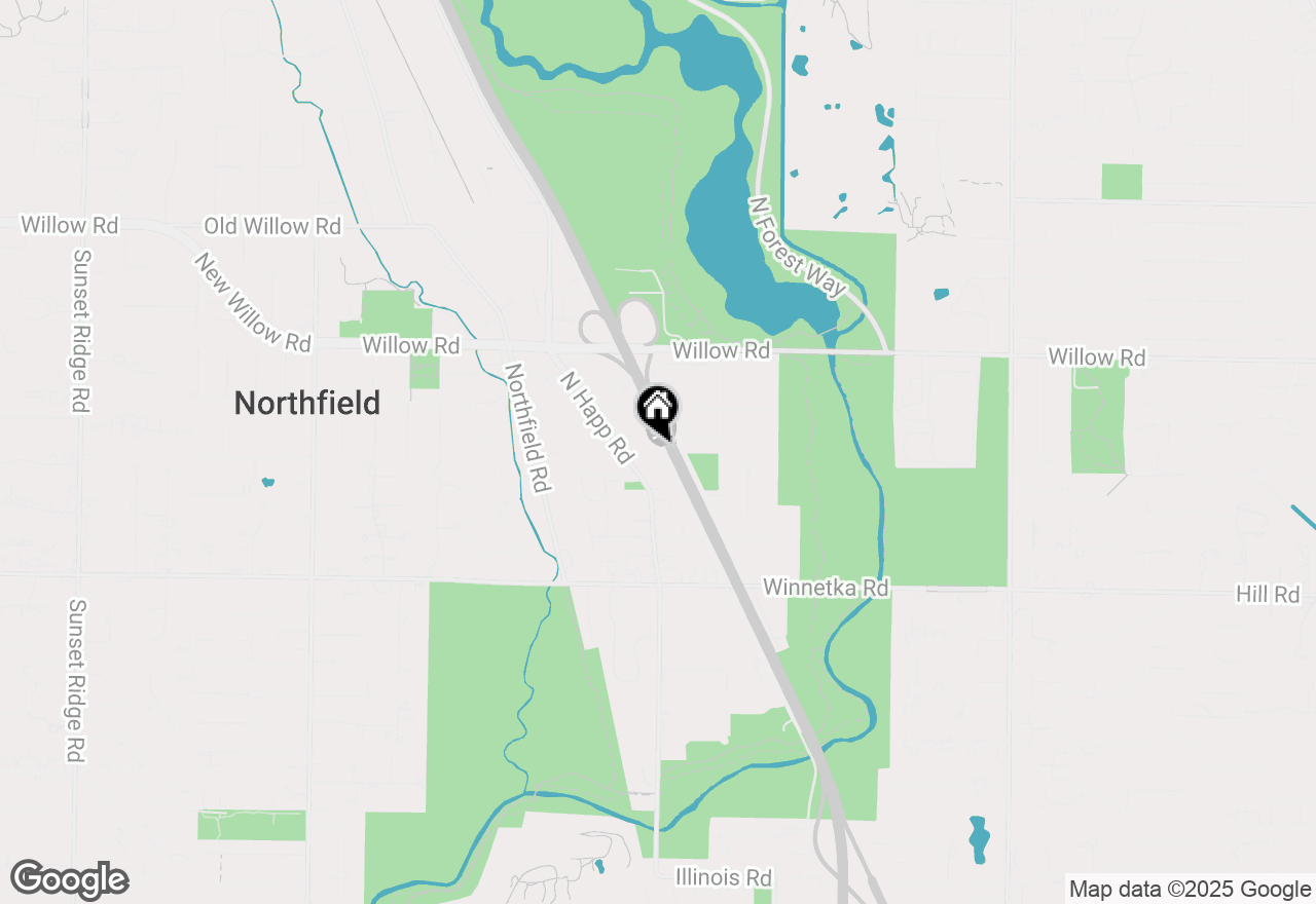 Map of 270 Crestwood Village, Northfield, IL 60093