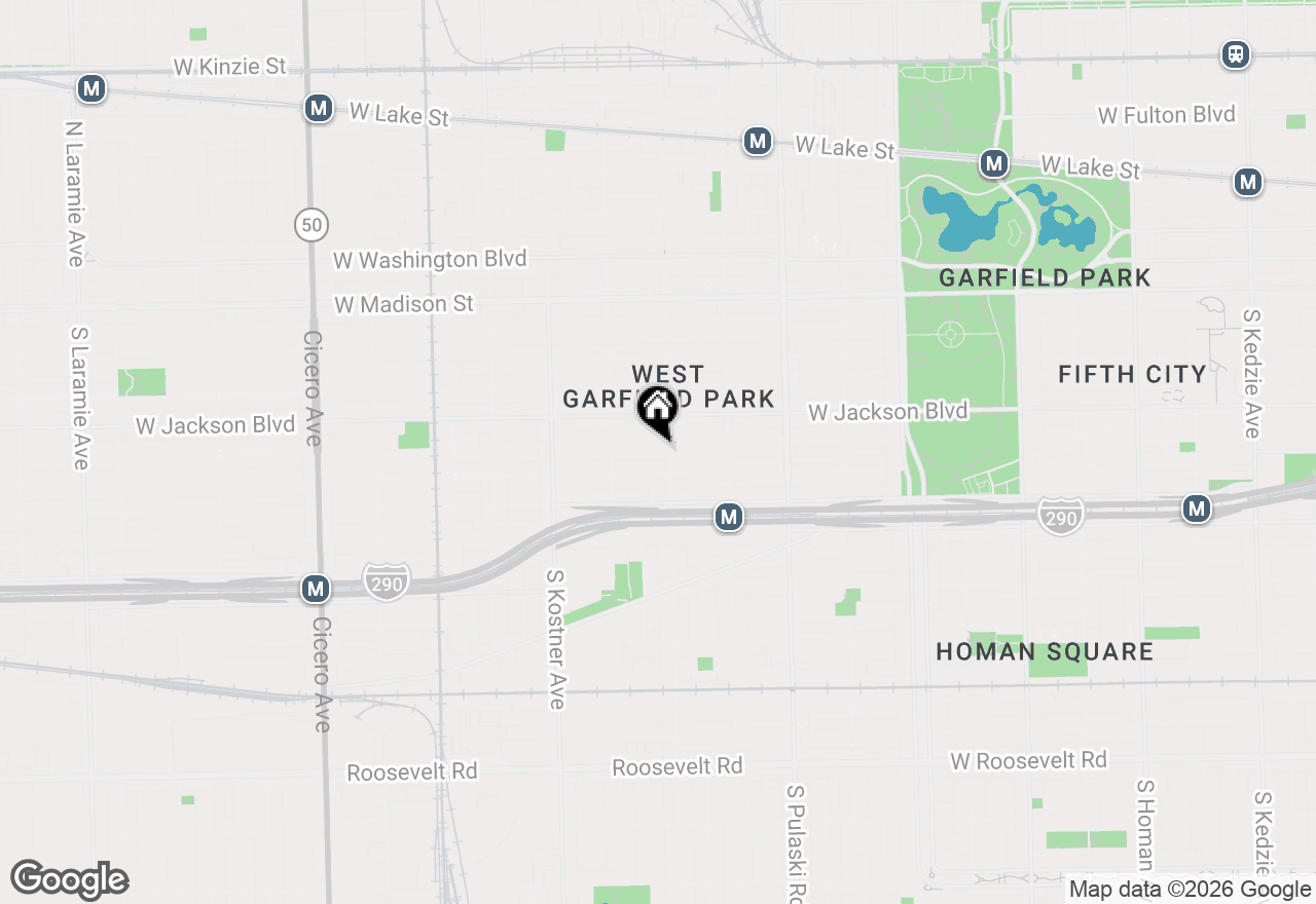 Map of 4211 W Gladys Avenue, Chicago, IL 60624