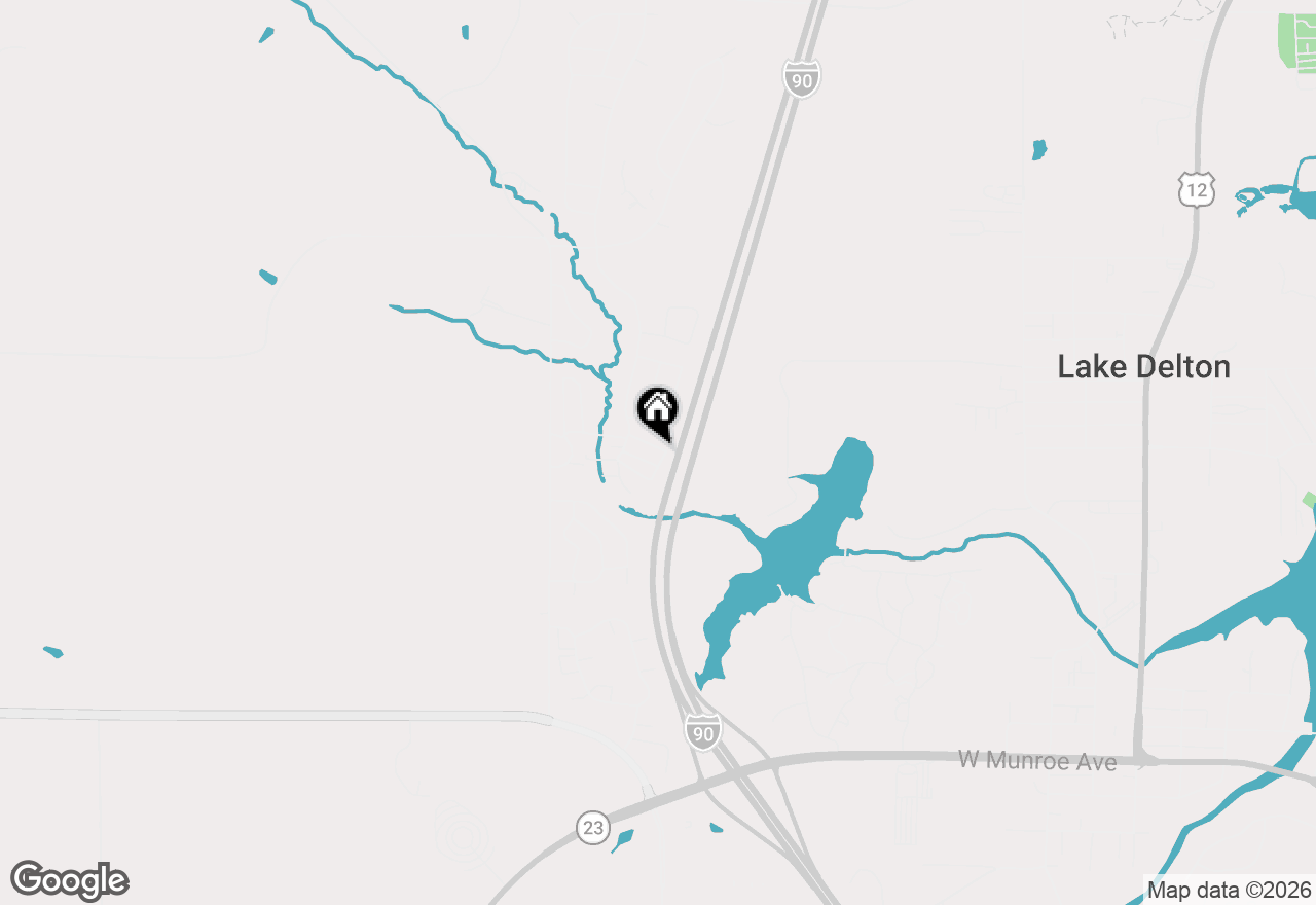 Map of 120 Spring Brook Drive, Wisconsin Dells, WI 53965