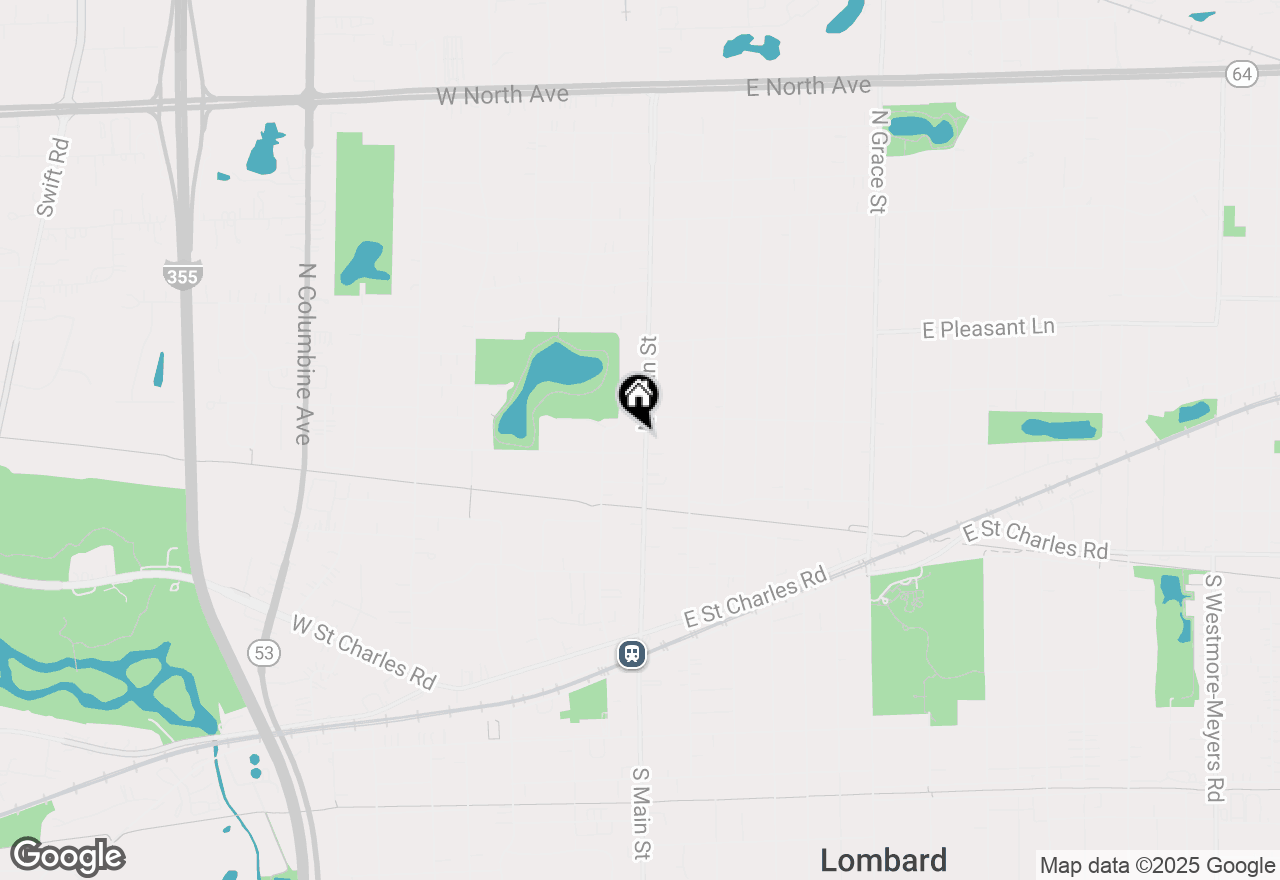 Map of 310 N Main Street, Lombard, IL 60148