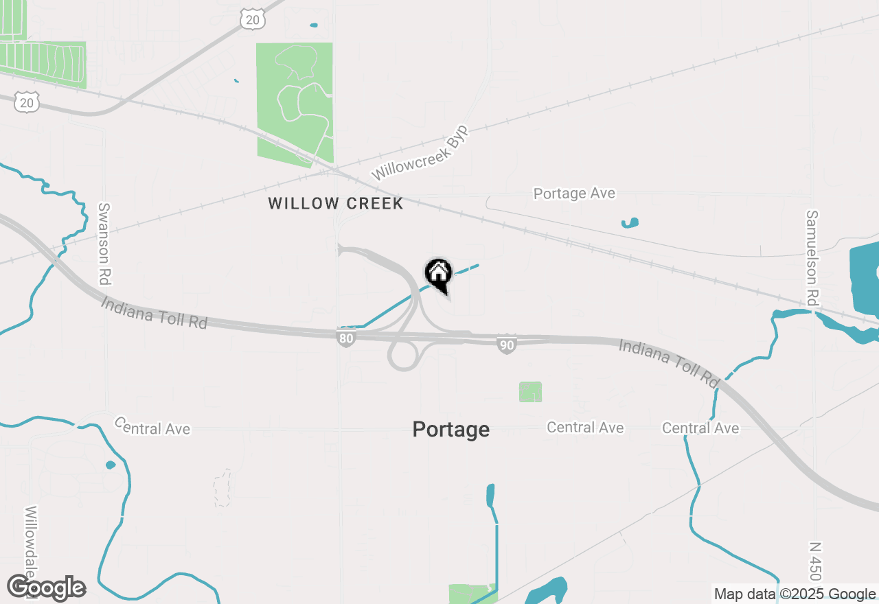 Map of 2423 Dunewood Street, Portage, IN 46368
