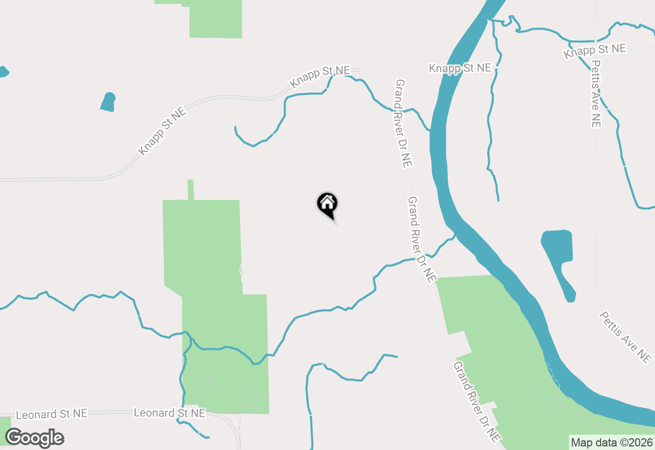 Map of 4733 Catamount Trail Ne, Ada, MI 49301