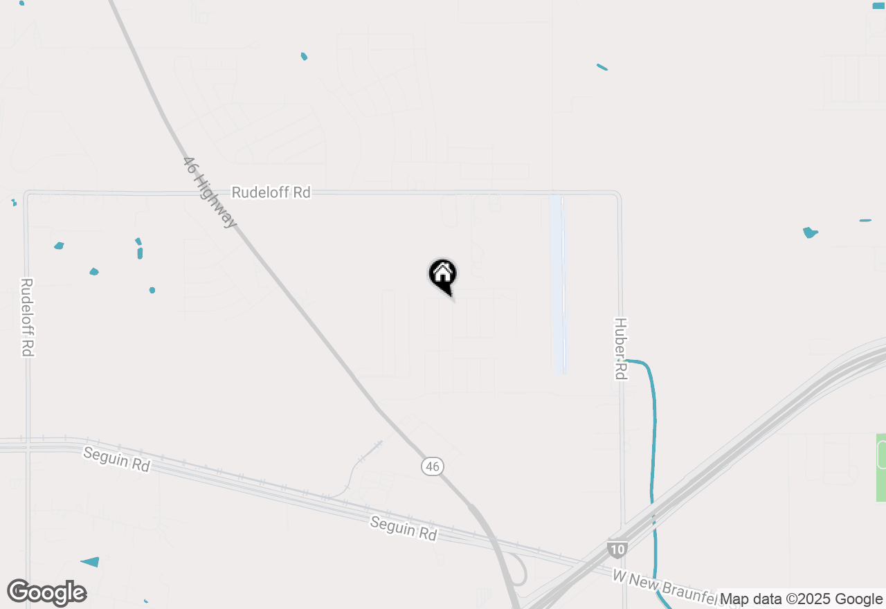 Map of 2565 Hiddenbrooke Trace, Seguin, TX 78155