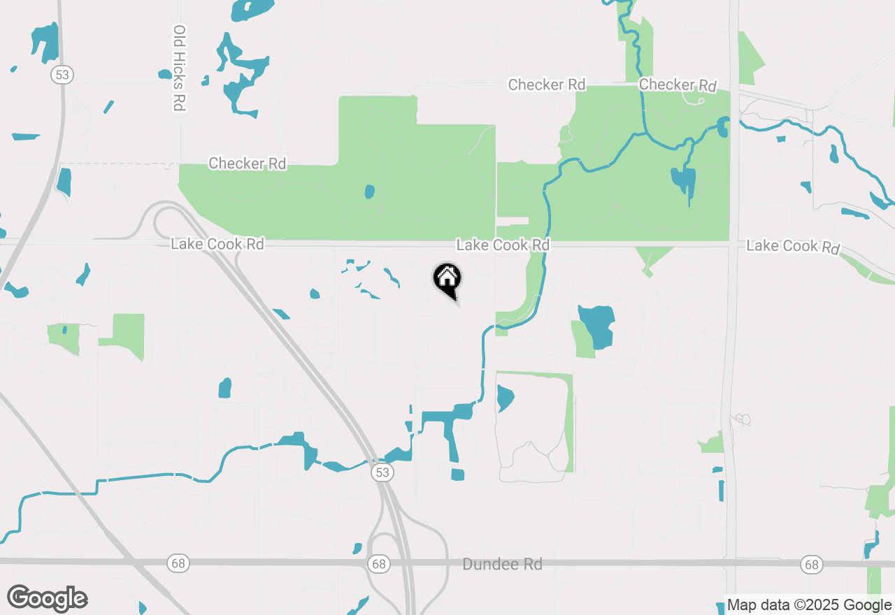 Map of 1631 W Partridge Court #8, Arlington Heights, IL 60004