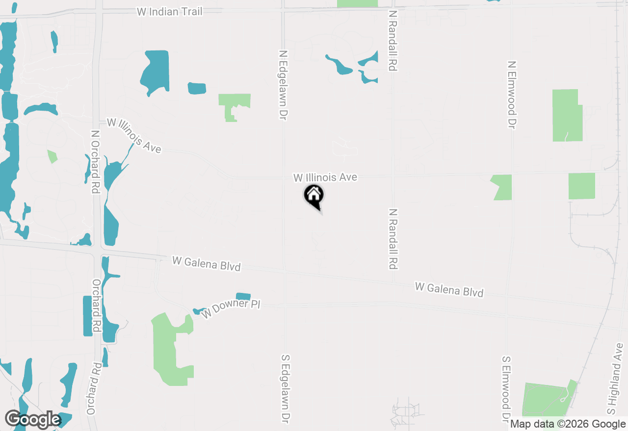 Map of 526 N Westlawn Avenue, Aurora, IL 60506