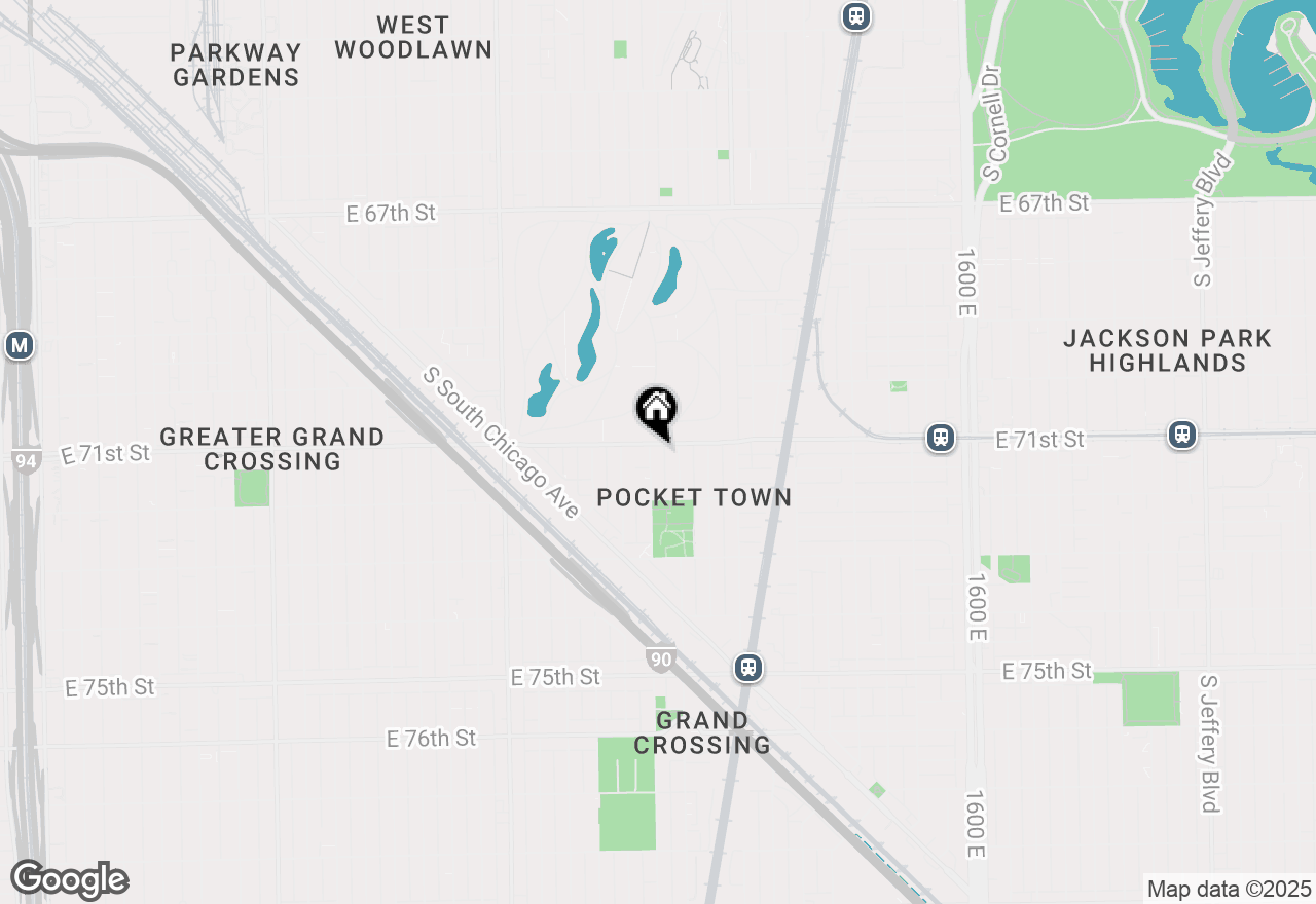 Map of 7109 S Dobson Avenue, Chicago, IL 60619