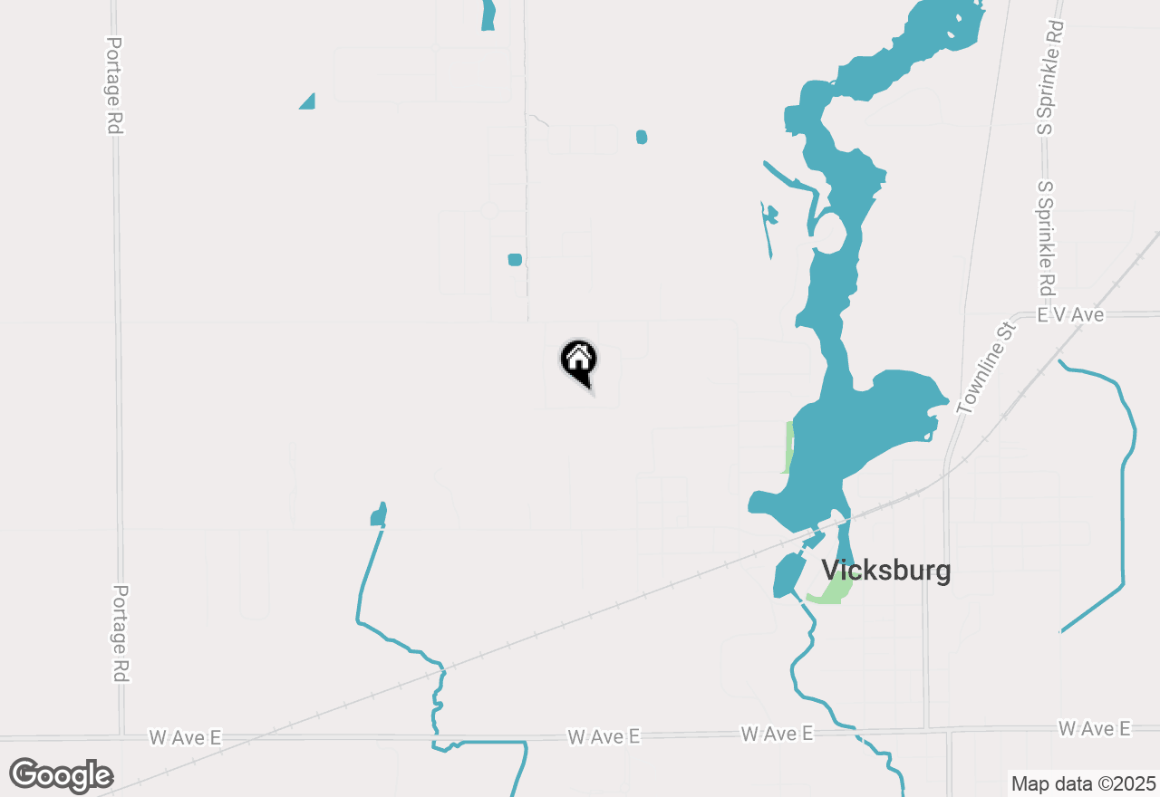 Map of 908 Maple Meadows Avenue, Vicksburg, MI 49097