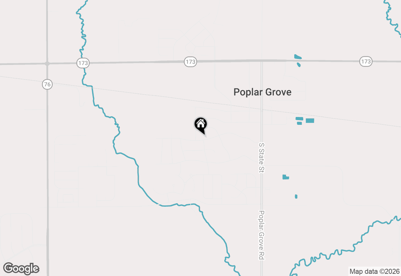 Map of 302 Sherman, Poplar Grove, IL 61065