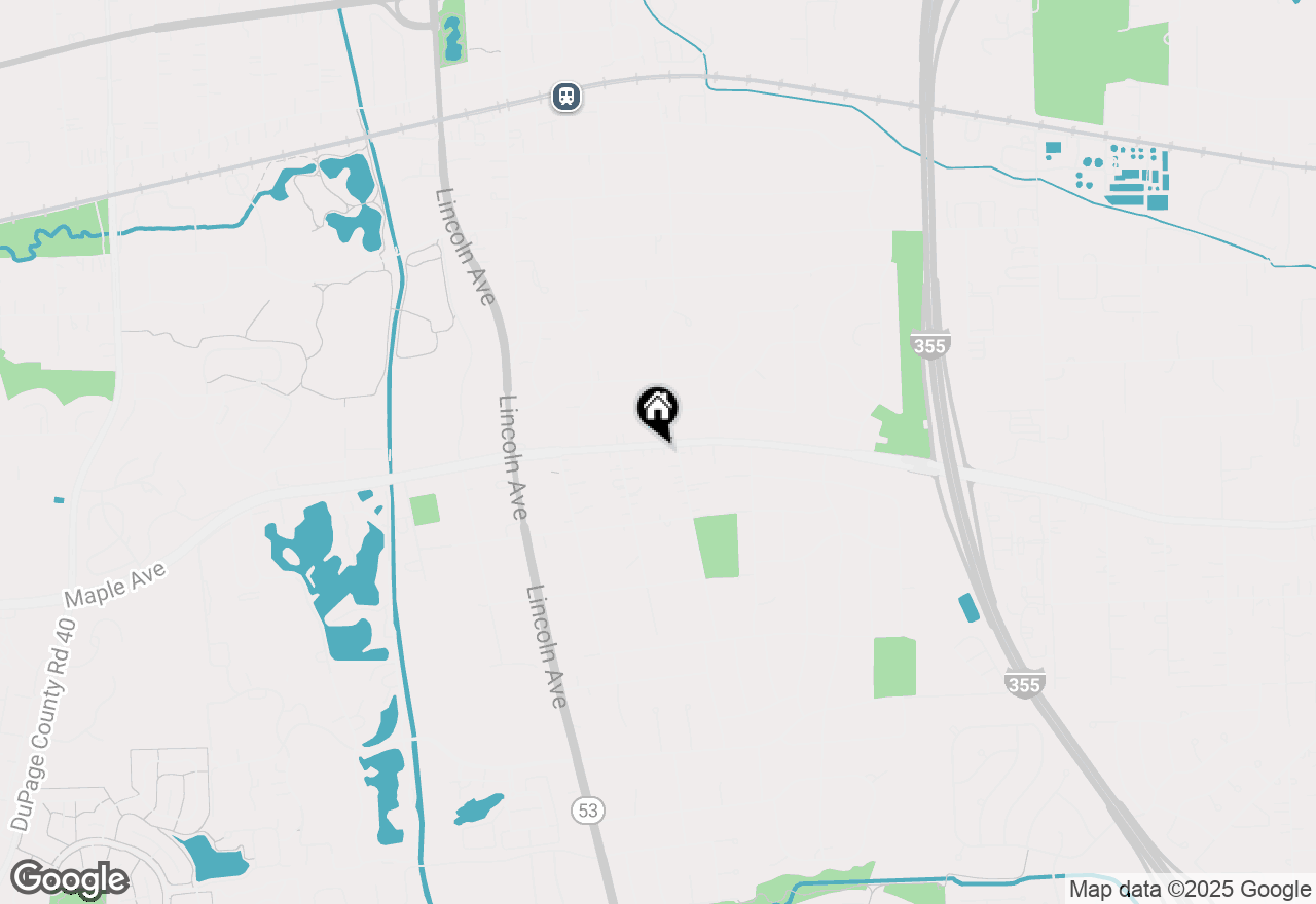 Map of 907 Maple Avenue, Lisle, IL 60532