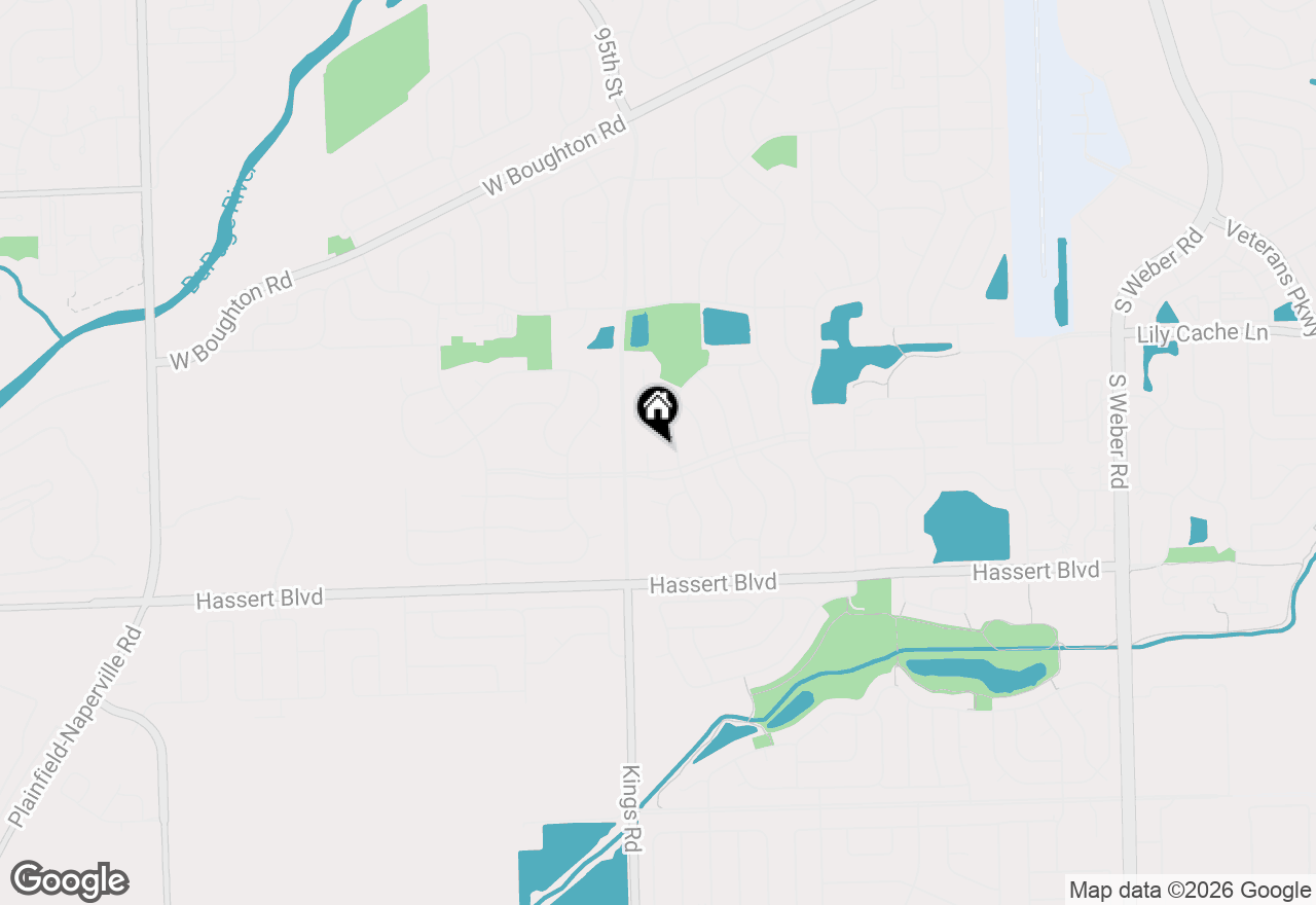 Map of 7 Pampas Court, Bolingbrook, IL 60490