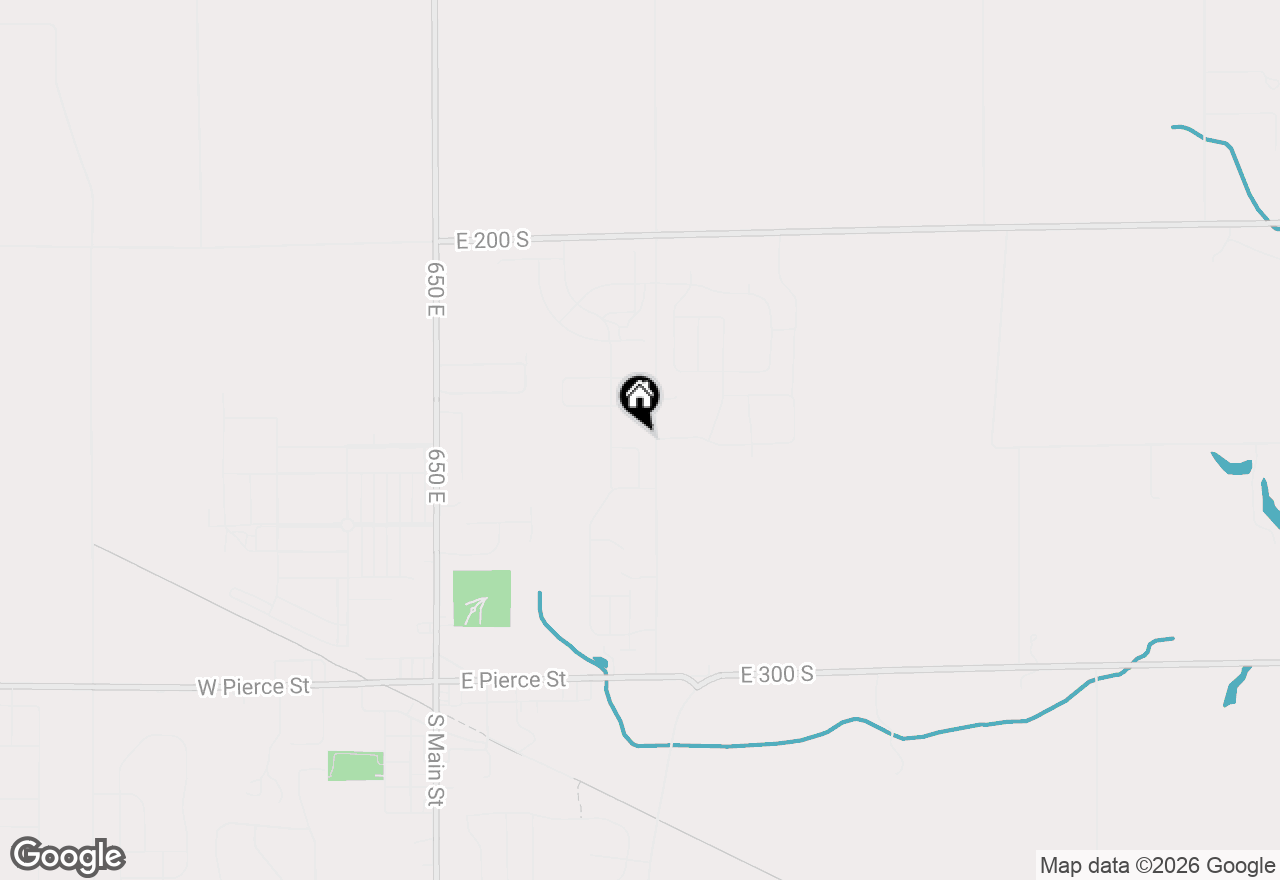 Map of 6962 Gem Creek Lane, Whitestown, IN 46075