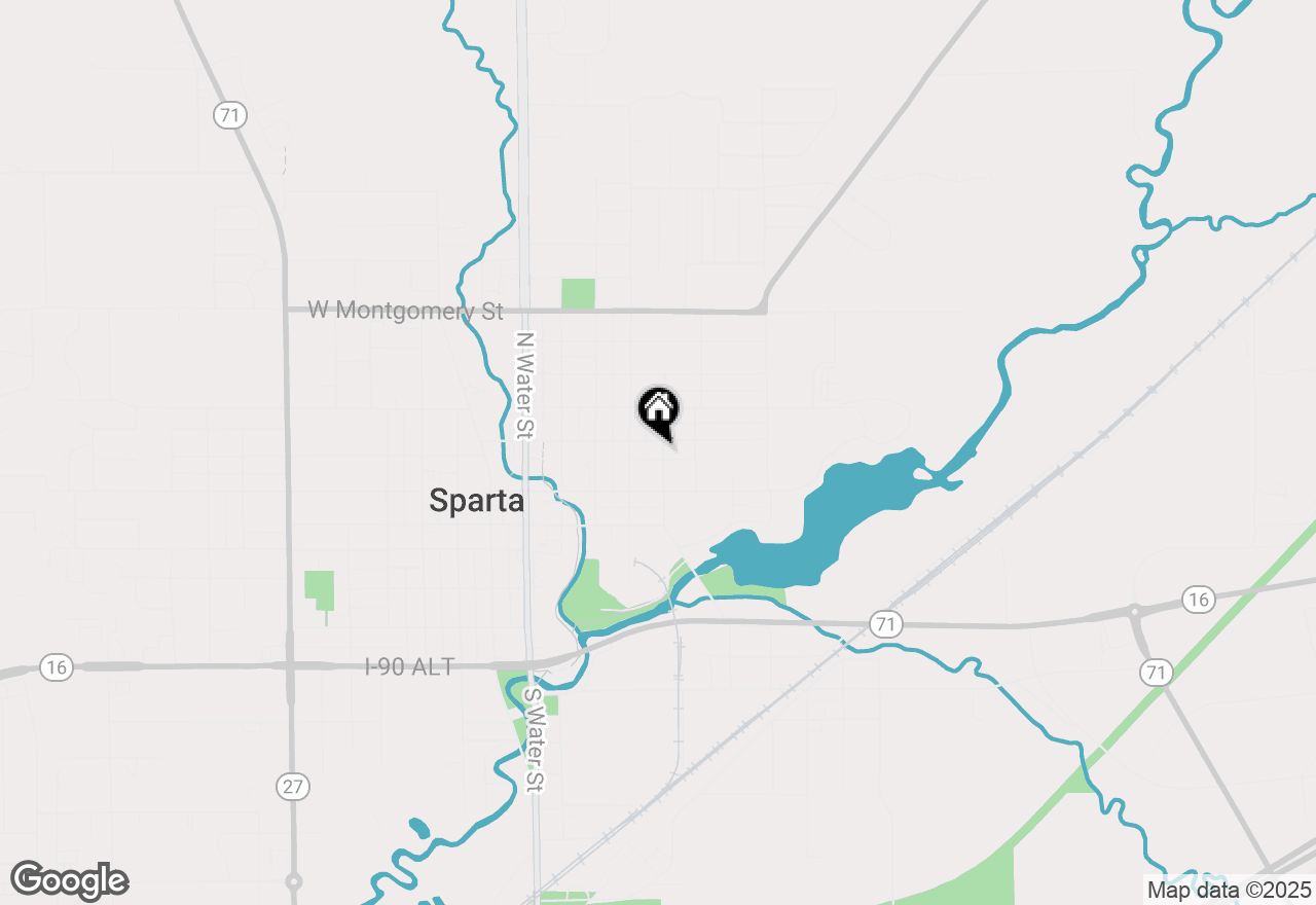 Map of 318 N Rusk Ave, Sparta, WI 54656